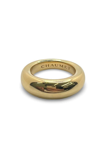 Bague 55 Bague Jonc Chaumet or jaune 18K 58 Facettes 842