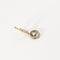 Boucles d'oreilles Boucles d'oreilles or jaune et gris ornées de diamants 58 Facettes GS7