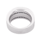 Bague 50 Bague Cartier "Barrette" or blanc, diamants. 58 Facettes 34140