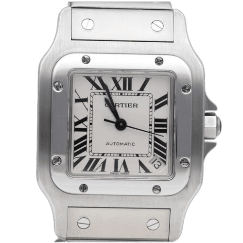Montre Cartier Montre Santos Galbée Xl 58 Facettes MT42995