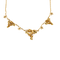 Collier Collier draperie or jaune et perles 58 Facettes NAR0151
