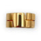 Bague 63 Bague anneau géométrique en or jaune 750 (18k) 58 Facettes 149061657