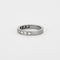 Bague 50 Alliance or gris ornée de diamants 58 Facettes 196-1