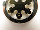 Collier collier BULGARI tondo pendentif flocon de neige or jaune 18k acier 58 Facettes 271635