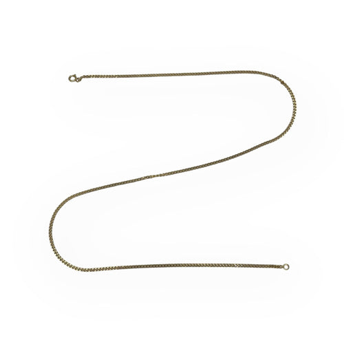 Collier Chaine or maille gourmette 56 cm 58 Facettes 330073460