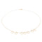 Collier Collier Ginette NY Tiny Five Circles On Chain Or rose 58 Facettes 2646742CN