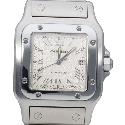 Montre Cartier Montre Santos Galbée 58 Facettes MT42134