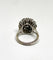 Bague 53 Bague cocktail or gris et 3 carats de diamants 58 Facettes