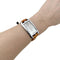 Montre Montre Hermès, "Nantucket Dual Time", acier, cuir, diamants. 58 Facettes 35145