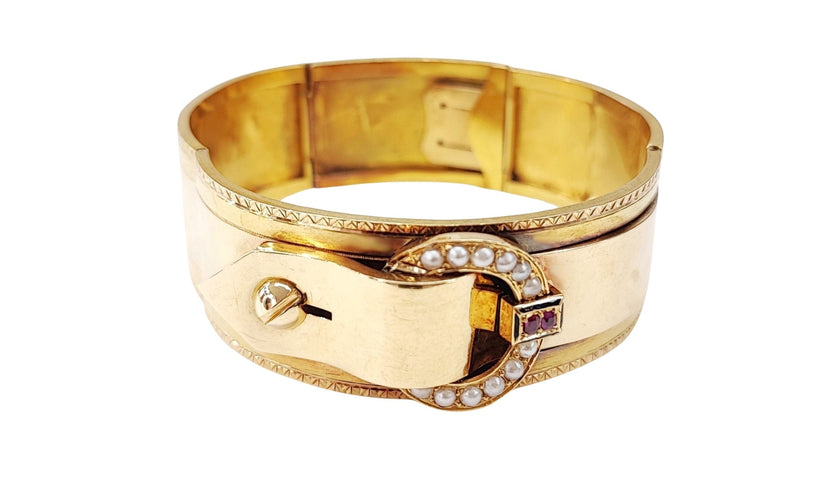 Bracelet Bracelet jonc Napoléon III 58 Facettes Brac.Napo3-1333