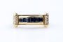 Bague 51 Bague saphirs et diamants en or jaune – 0,75 ct de saphir & 0,12 ct de diamant 58 Facettes BG41200122-107