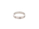 Bague 54 bague CARTIER love pm 1 diamant crb4050500 54 or blanc 18 carats 58 Facettes 267904