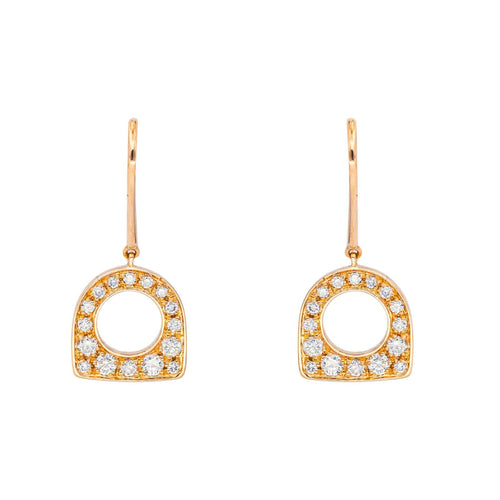 Boucles d'oreilles Fred Boucles d'oreilles Dormeuses Success Or rose Diamant 58 Facettes 4600464RV