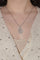 Collier Collier  Or blanc, Or jaune Diamant 58 Facettes 4183600CN