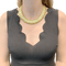 Collier Collier en or jaune, maille américaine. 58 Facettes 34723