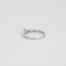 Bague 53 Solitaire or blanc diamant 58 Facettes 3121258