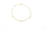 Bracelet Bracelet en or jaune serti de diamants de 0,12 ct 58 Facettes 13058