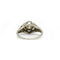 Bague 42.5 Bague - Or blanc et diamants 58 Facettes 1142