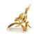 Boucles d'oreilles Boucheron - Boucles d’oreille « Fleur » Or jaune et Diamants 58 Facettes 3007/22