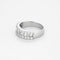 Bague 55 Bague en or blanc et diamants 58 Facettes B250588