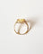 Bague 52 Bague or jaune 18k et Opale 58 Facettes