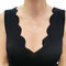 Collier Collier O.J.Perrin,"Coeur Légende", or blanc. 58 Facettes 34319