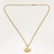 Collier Chaîne en or jaune et médaille augis 58 Facettes LAN1420