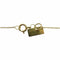 Collier Collier Vanrycke pendentif initiale abécédaire 58 Facettes 00045201