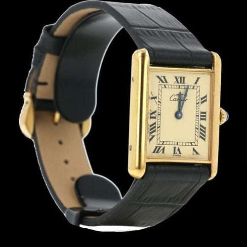 Montre Cartier Montre Tank Vermeil 58 Facettes MT43315