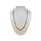 Collier Collier maille figaro or jaune 58 Facettes 330071220