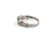 Bague Bague en platine avec émeraude centrale et diamants latéraux 58 Facettes