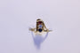 Bague 47 Bague Or Saphir, Rubis et Oxyde de Zirconium 58 Facettes