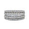 Bague 53 Bague Or blanc Diamant 58 Facettes 3858359RV