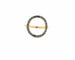 Bague Bague en or rose avec diamants noirs 58 Facettes 12784