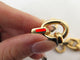 Collier vintage collier CARTIER baignoire ras du cou en or jaune 18k 135gr 58 Facettes 270007