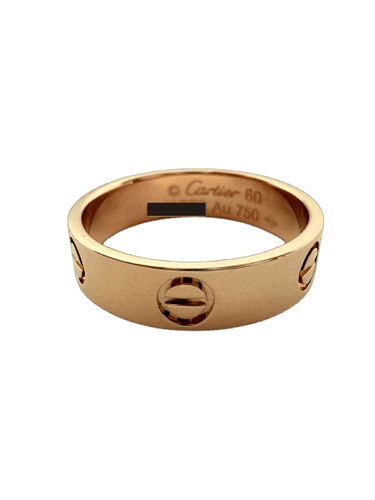 Bague 60 CARTIER - Bague LOVE en or rose 58 Facettes