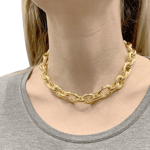 Collier Collier Chaumet, "Ovronde", or jaune 58 Facettes 34411