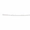 Collier Collier Or blanc Emeraude, Diamant 58 Facettes 4765736RV