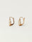 Boucles d'oreilles Dormeuses anciennes or rose diamant taille rose 58 Facettes 1199.3