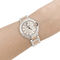 Montre Montre Cartier, "Ballon Bleu de Cartier", acier, or rose, diamants. 58 Facettes 34378