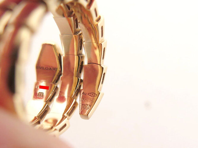 Bague 52 bague BULGARI serpenti viper diamants 357878 en or jaune 18k t52 58 Facettes 267760