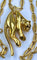 Collier Cartier - Collier « C de Cartier » et pendentif panthère de Cartier, or jaune et diamants 58 Facettes AB435