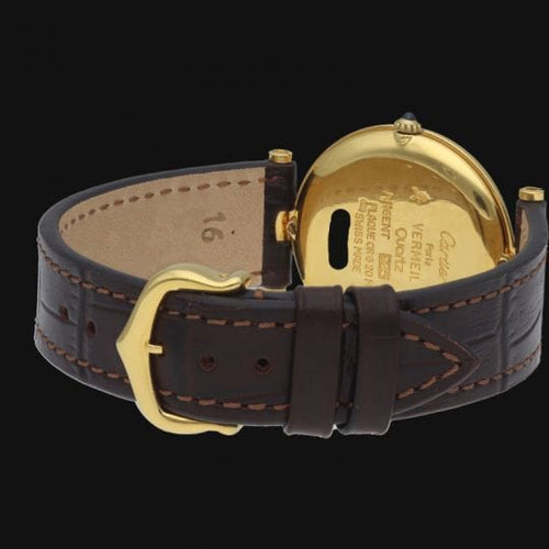 Montre Cartier Montre Must De Cartier Vermeil 58 Facettes MT41138