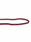 Collier Collier de perles en rubis avec fermoir en argent 58 Facettes