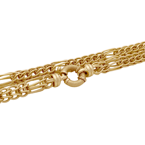 Collier Sautoir vintage or jaune. 58 Facettes 34741