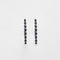 Boucles d'oreilles Boucles d'oreilles créoles saphirs et diamants 58 Facettes 1339