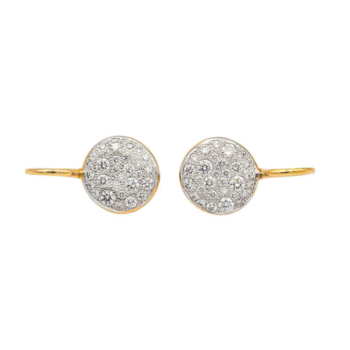 Boucles d'oreilles Pomellato Boucles d'oreilles Sabbia Or rose, Or blanc Diamant 58 Facettes 4174318RV