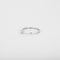 Bague 54 Solitaire or blanc diamant 58 Facettes 3121280