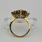 Bague 47 Bague en or avec rubis et diamants. 58 Facettes 50156