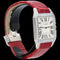 Montre Cartier Montre Santos Dumont Or Blanc 18K 58 Facettes MT36316